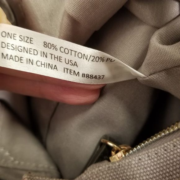 Erin Condren Canvas Tote Planner Crossbody Bag - Picture 10 of 12